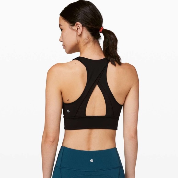Lululemon Ignite Bra in Black 4 - Picture 1 of 7